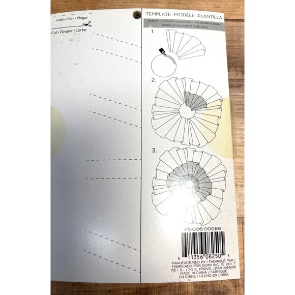 White Cardstock With Foil 6" X 8" 20 Sheets Laminated Paper For Crafts & DIY Pro - Picture 5 of 5